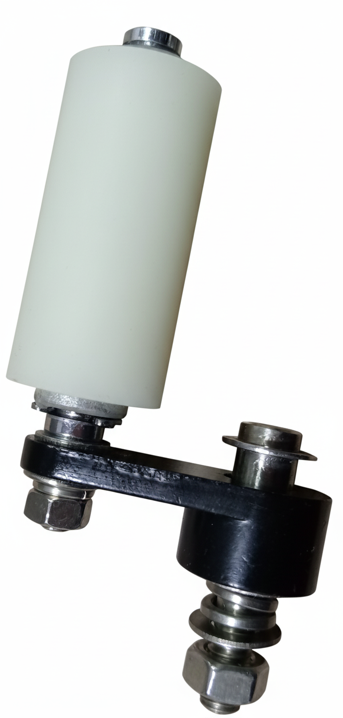 Brazo tensor de cinta completo con la parte metálica y eje arrastrador