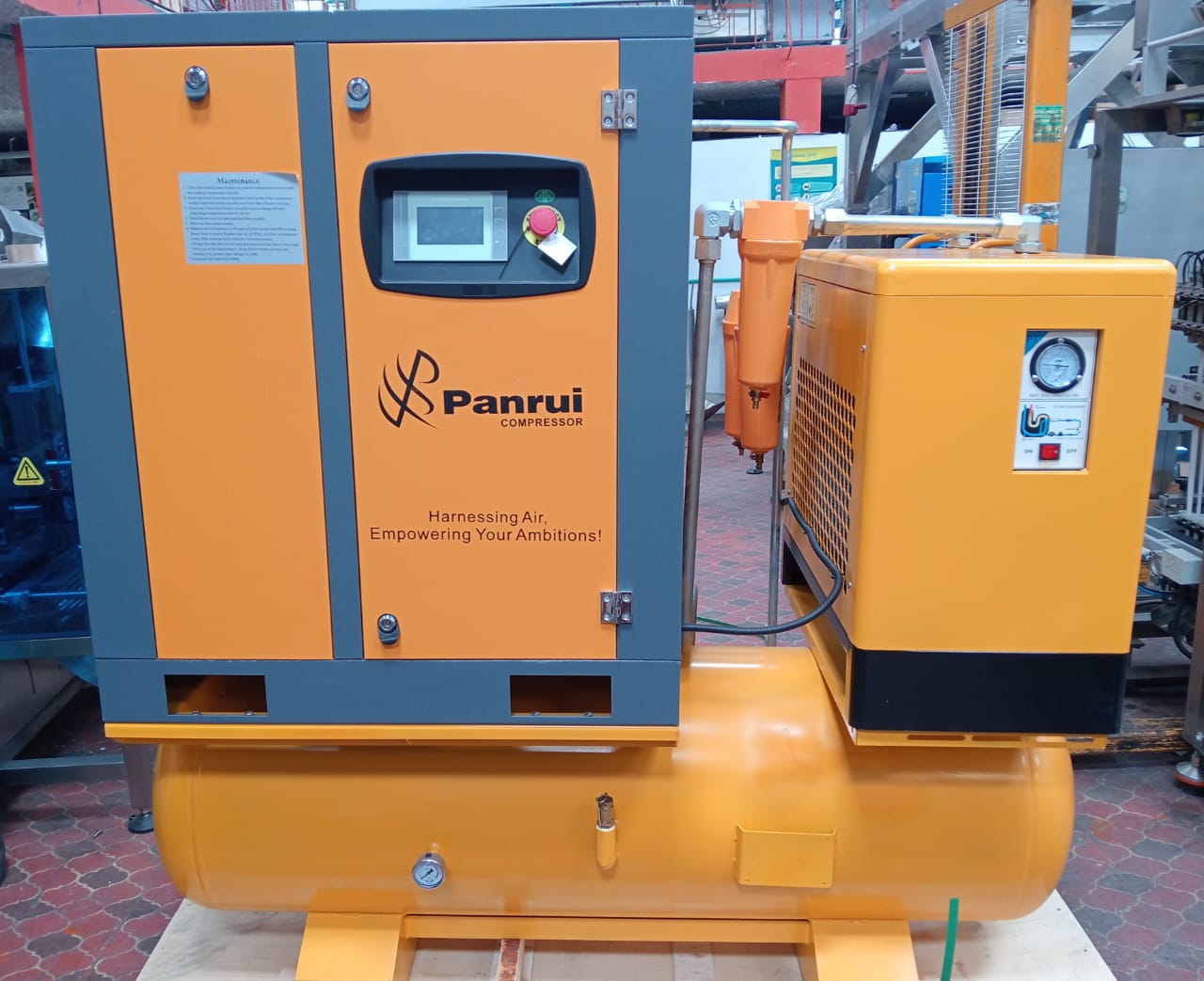 COMPRESOR PANRUI 20HP 15KW PRAFF11