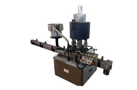 Tapadora de botellas de 6 cabezas