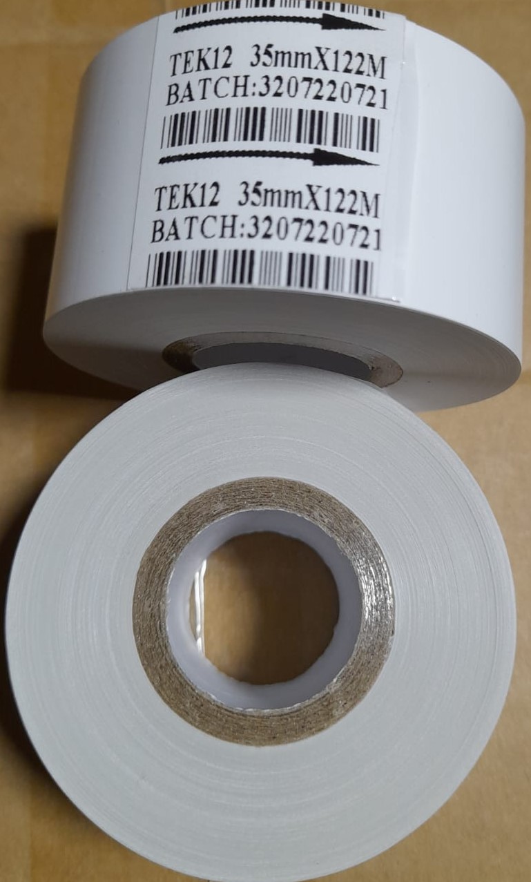 Cinta Hot Stamping 35mm x 122m BLANCA