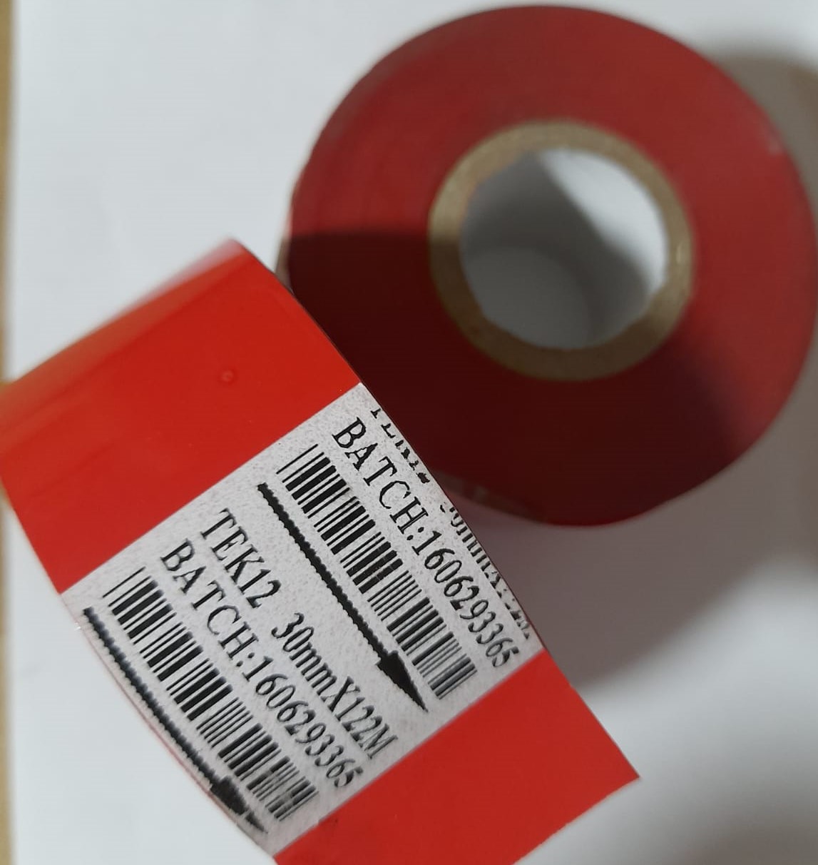 Cinta Hot Stamping 30mm x 122m ROJA