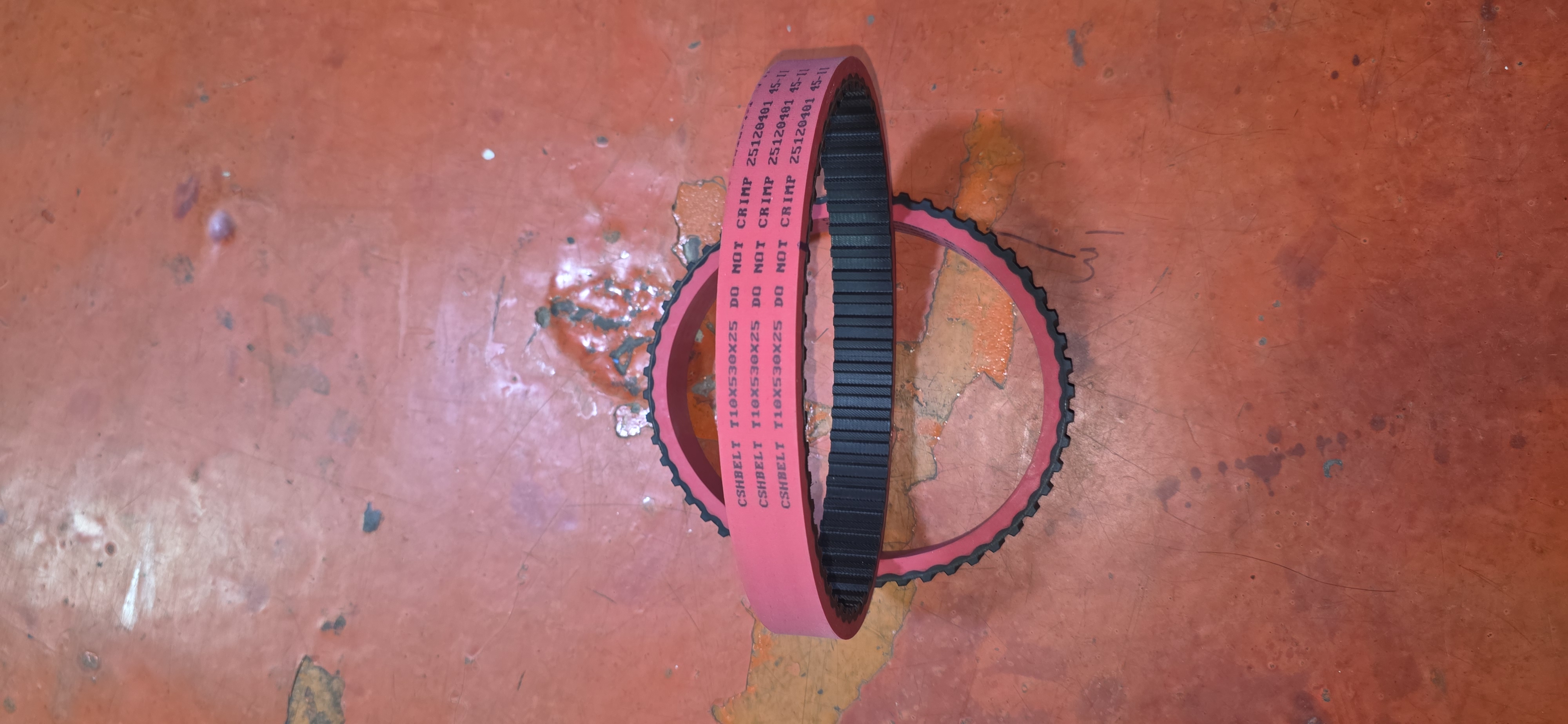 Correa sincrónica T10X530X25 53 dientes