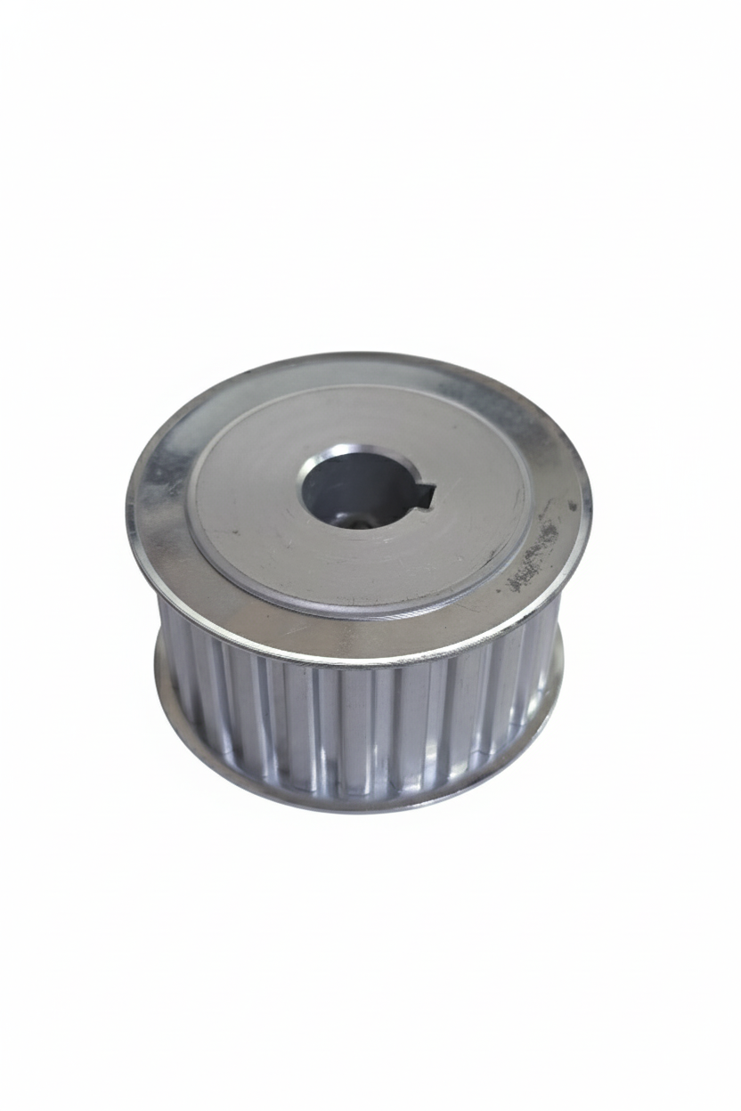 Polea sincrónica Motriz Conducida (Ancho 30mm, Diámetro externo 90mm, Diámetro interno 20mm, 30 Dientes)