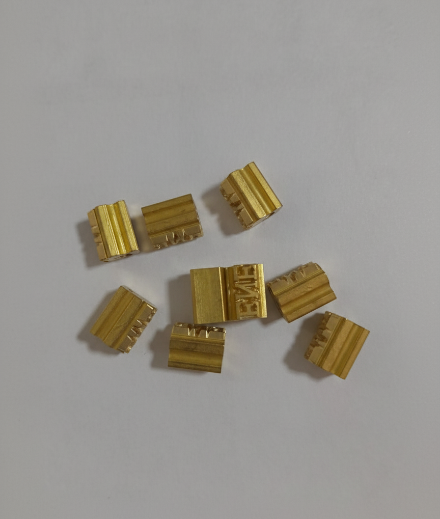 Tipos en bloque de meses del año Y vence/lote de huequito