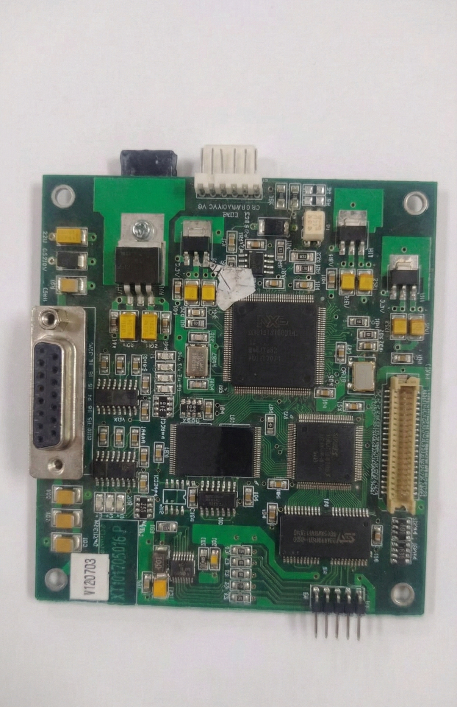 Tarjeta para pantalla de máquina flow pack